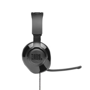 JBL Quantum 200 - Black - Wired over-ear gaming headset with flip-up mic - Detailshot 3